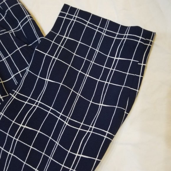 Nautica checkered dress pants in navy and white size M (31) - Picture 3 of 7
